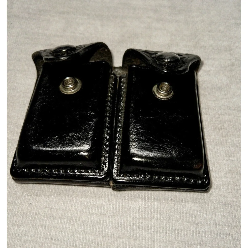 Vintage Leather C.A. Hoffman & Son Basketweave Duty Belt Add On‎